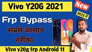 Vivo Y20G Frp Bypass Android 11 | Vivo y20g y20 2021 frp bypass | Vivo Android 11 frp bypass