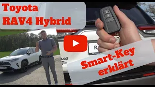 Toyota RAV4 Hybrid Smart-Key System (Keyless Go) erklärt - deutsch