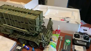 HG P805 Build Final part 3. Well mostly! 1/12 Patriot missile launcher