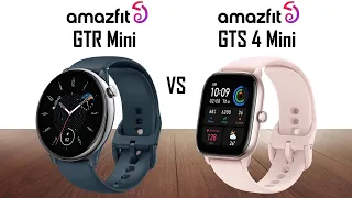 Amazfit GTR Mini VS Amazfit GTS 4 Mini