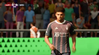 Luton Town vs Nottingham Forest Court Lane Premier League FC 24 Xbox Gameplay