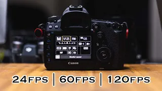 Frame Rate vs Shutter Speed - What SHUTTER SPEED should YOU shoot at?