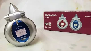 Panasonic G70: причудливый телефон (2003) – ретроспектива!