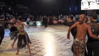 DANCE MASTERS 2011 - IDSF INTERNATIONAL ADULT OPEN LATIN - ROUND 2 - P1