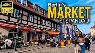 Spandau, Berlin, Germany - Marketplace walking virtual tour