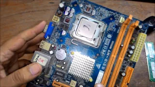 How to Repair No Display motherboard, Monitor going to sleep problem