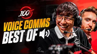 "Can I mute my Jungler?" | BEST OF 100T Voice Comms