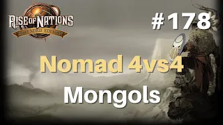 Rise Of Nations Extended Edition: Multiplayer Games #178 - Nomad 4vs4