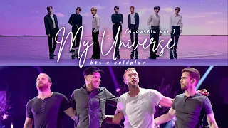 [Lyrics + Vietsub] My Universe - Coldplay x BTS (Acoustic Ver.)