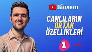 Canlıların Ortak Özellikleri | 39 Günde TYT Biyoloji Kampı-1 | 9. Sınıf Biyoloji Kampı-1 yks2024