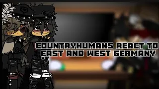 Countryhumans react to West and East Germany [] GC [] Trend [] Countryhumans [] Credits in desc []