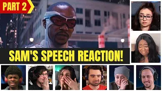 Falcon Speech Episode 6 Reaction | The Falcon and The Winter Soldier Episode 6 REACTION! [Part 2]