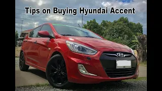 Tips on Buying Hyundai Accent CRDI