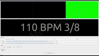 BroMetronome 110 BPM 3/8
