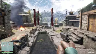 Far Cry 4 - Outpost Takeover - Throwing Knives