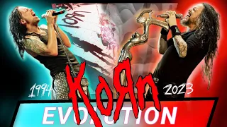 KoRn Evolution - 1993 - 2022