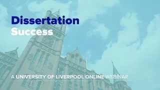 Webinar: Dissertation success