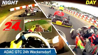 HIGHLIGHTS (Crash, Spins): Bavarian 24h Karting Race in Wackersdorf GTC German Team Championship POV