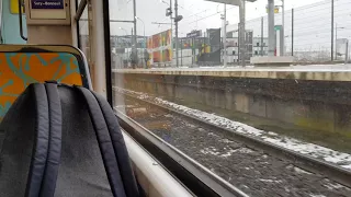 (RER A) voyage dans un MI09 NAGE de la Varenne Chennevières à Boissy st leger