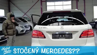 Nečitelný Mercedes-Benz GLE 350d 4Matic za nesmyslnou částku...