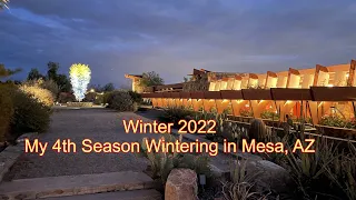 Winter 2022 - My 4th Season Wintering in Arizona | RV Full Time Living