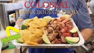 🔥FIRE Bronx Bodega Food DOMINICAN PICADERA - COLOSSAL Fried Food Platter!!
