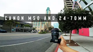 Canon M50 and 24-70mm Street Photography