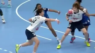 Korea vs France| Highlights | 22nd IHF Women's Handball World Championship, DEN 2015