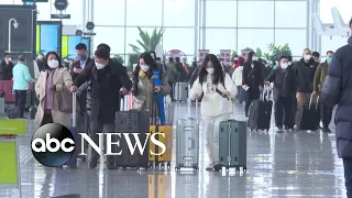 Travelers leaving China face COVID-19 restrictions