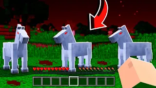 HEROBRINE ENTROU DENTRO DO MEU CAVALO!! - Minecraft Herobrine #20