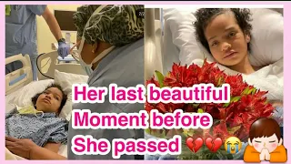 full video of lyric chanel moments before passing to cancer ! 🙏 RIP