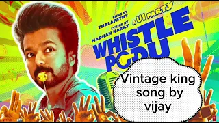 Whistle podu song by vijay #edit #animation #vintageking #subscribe #song