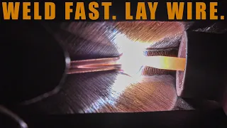 The Fastest Welding Technique? | Lay Wire Root Pass | TIG WELDING