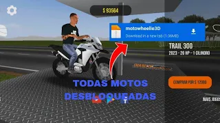 (INCRÍVEL)MOTO WHEELIE 3D CON TODAS MOTOS DESBLOQUEADAS! VIA MEDIAFIRE LINK DIRETO!!