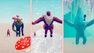 EVOLUTION OF ICE GIANT | Totally Accurate Battle Simulator