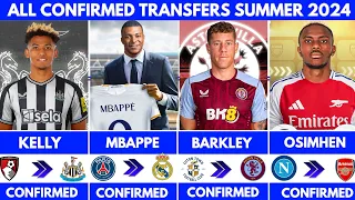 🔥ALL LATEST CONFIRMED TRANSFERS SUMMER 2024, MBAPPE deal done to Madrid✅, OSIMHEN to Arsenal ✅