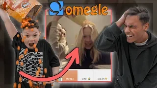 DRIVER MED FOLK PÅ OMEGLE #4 ft. Grannen Måns *Haha stökigt*