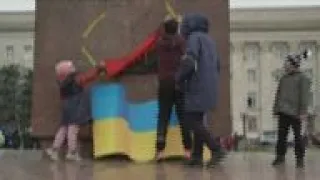 Ukraine: People continue to celebrate in Kherson