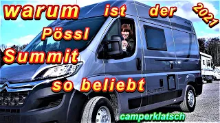 Pössl Summit 540 + Prime 🔥 Modell 2021 🔥 günstige Wohnmobile Kastenwagen 🔥 Camper Van Test Review