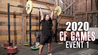 DAN BAILEY TAKES ON EVENT 1 OF THE 2020 CROSSFIT GAMES - FRIENDLY FRAN