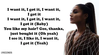 Ariana Grande - 7 rings // lyrics