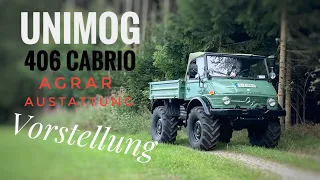 1#vlog I Unimog 406 Cabrio Agrar I Vorstellung I Restauration und Details I #unimog #mbtrac