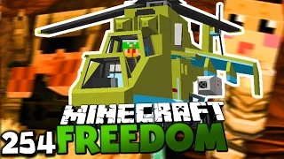 DIE BROKKOLI ARMEE GREIFT AN! & HELIKOPTER HUGO! ✪ Minecraft FREEDOM #254 | Paluten