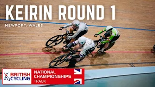 British Junior National Track Championships 2023 Keirin Round 1