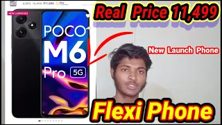 new Phone Poco M6 Pro 5G Flexi Phone 👉 New Lauch Phone  Real Camera 50MP Front Camera 8MP  Ram 8GB