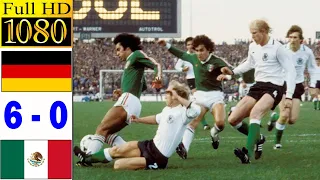 Germany 6-0 Mexico world cup 1978 | Full highlight | 1080p HD