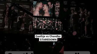 Justin Gaethje vs Michael Chandler. FACE OFF