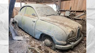 SAAB TWOSTROKE BARNFIND | RESCUE AFTER 51 YEARS