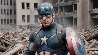 Bl9ck Sc9pe-captain america