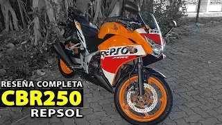 📽 HONDA CBR 250 Repsol 2019 ¡Buena Moto Urbana Con Capacidad De Carretera!